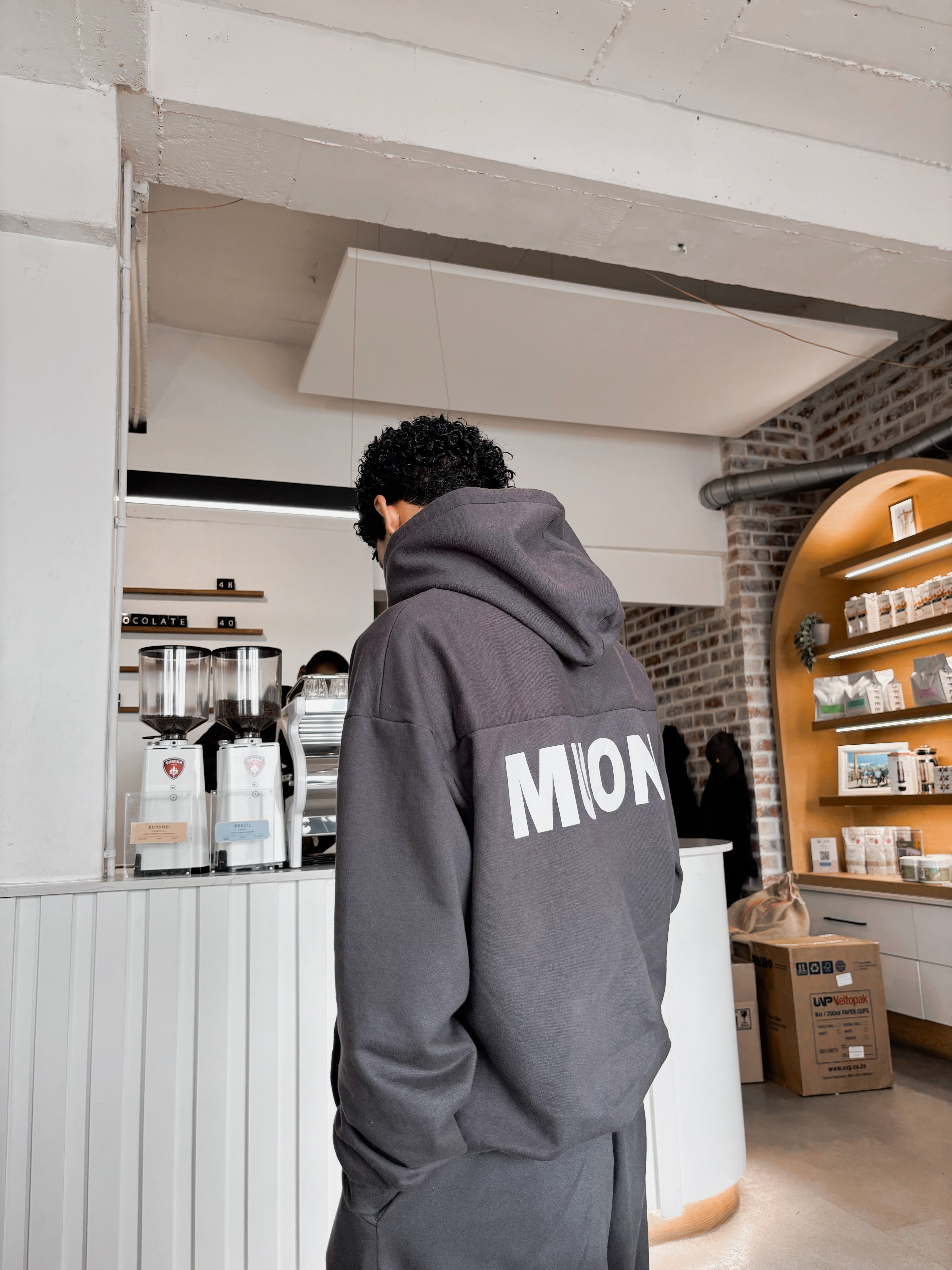 Charcoal hoodie